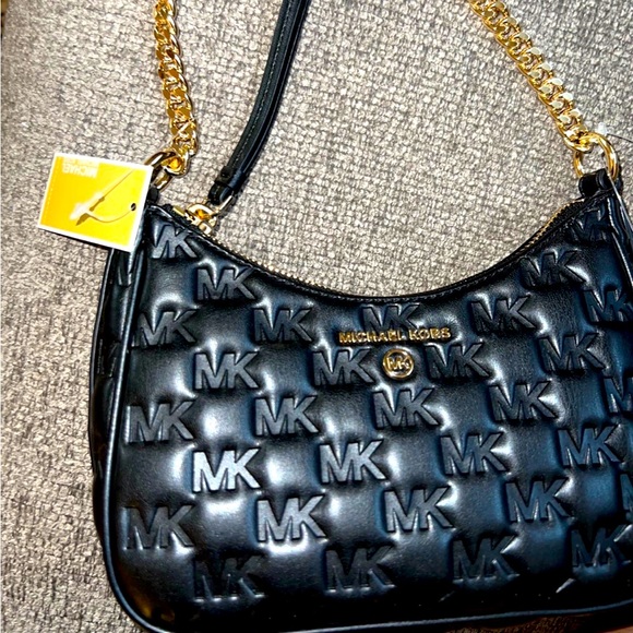 NEW Michael Kors jet set charm pouchette - Picture 2 of 7